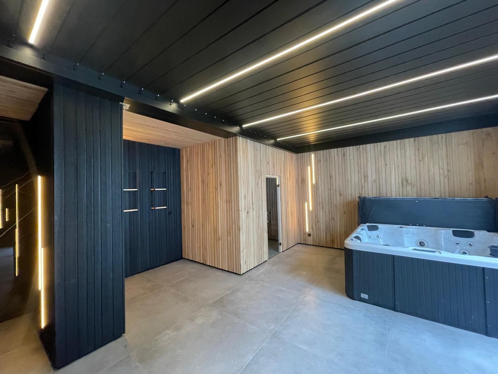 Wellness onder een lamellendak in Hasselt