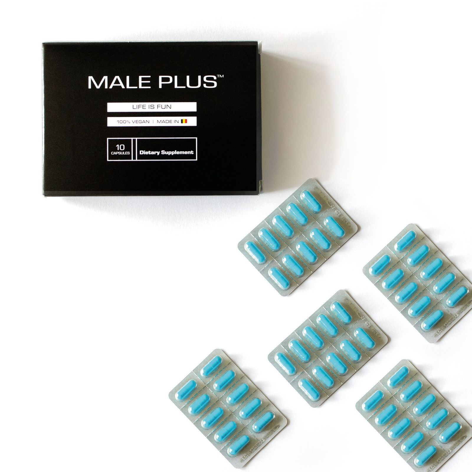 Male Plus: 25 capsules kopen = 20 capsules gratis!