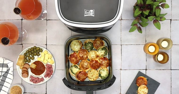 Mini pizza's uit de Airfryer SnackTastic®