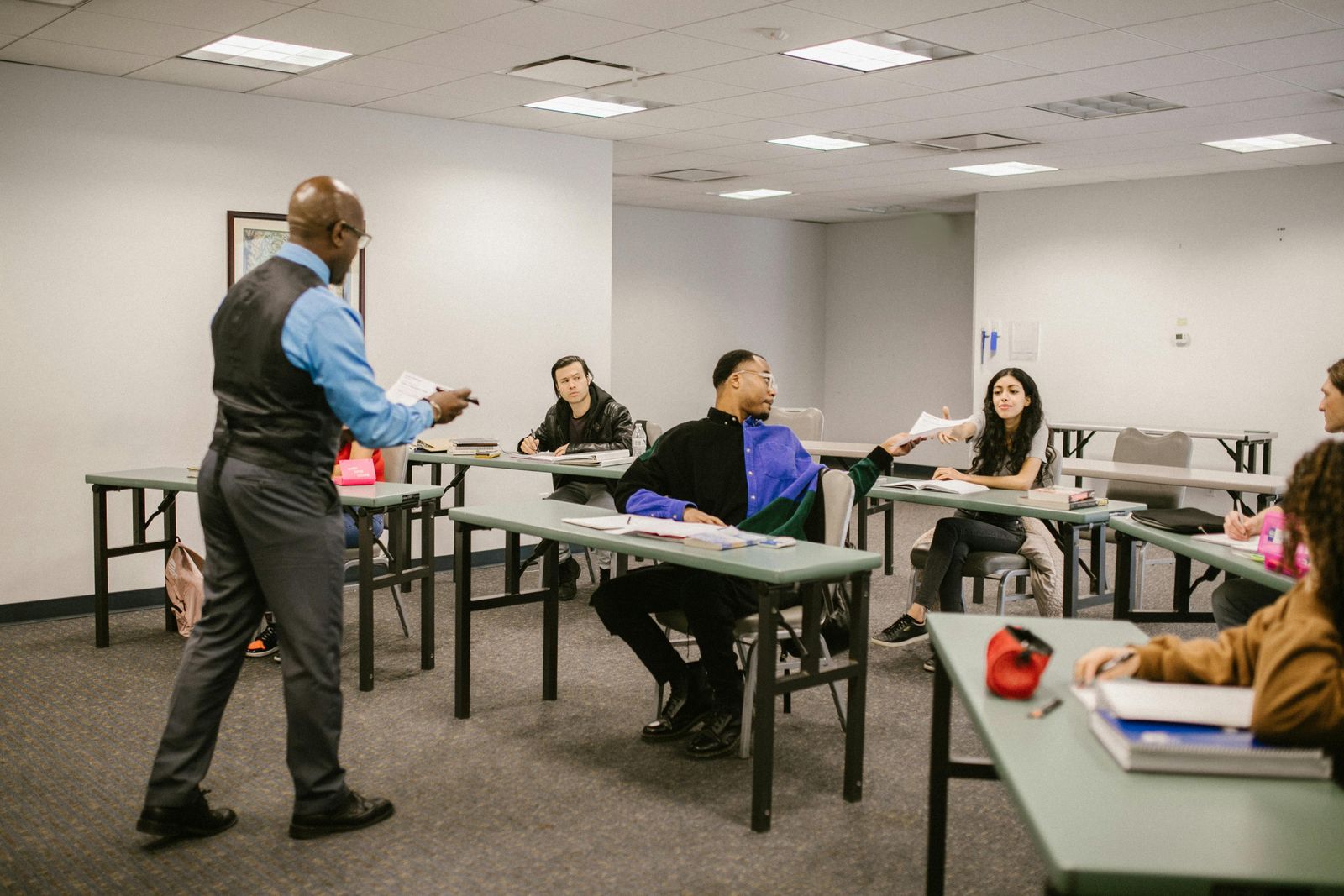 What to do when you have students in the room: opportunities for student engagement