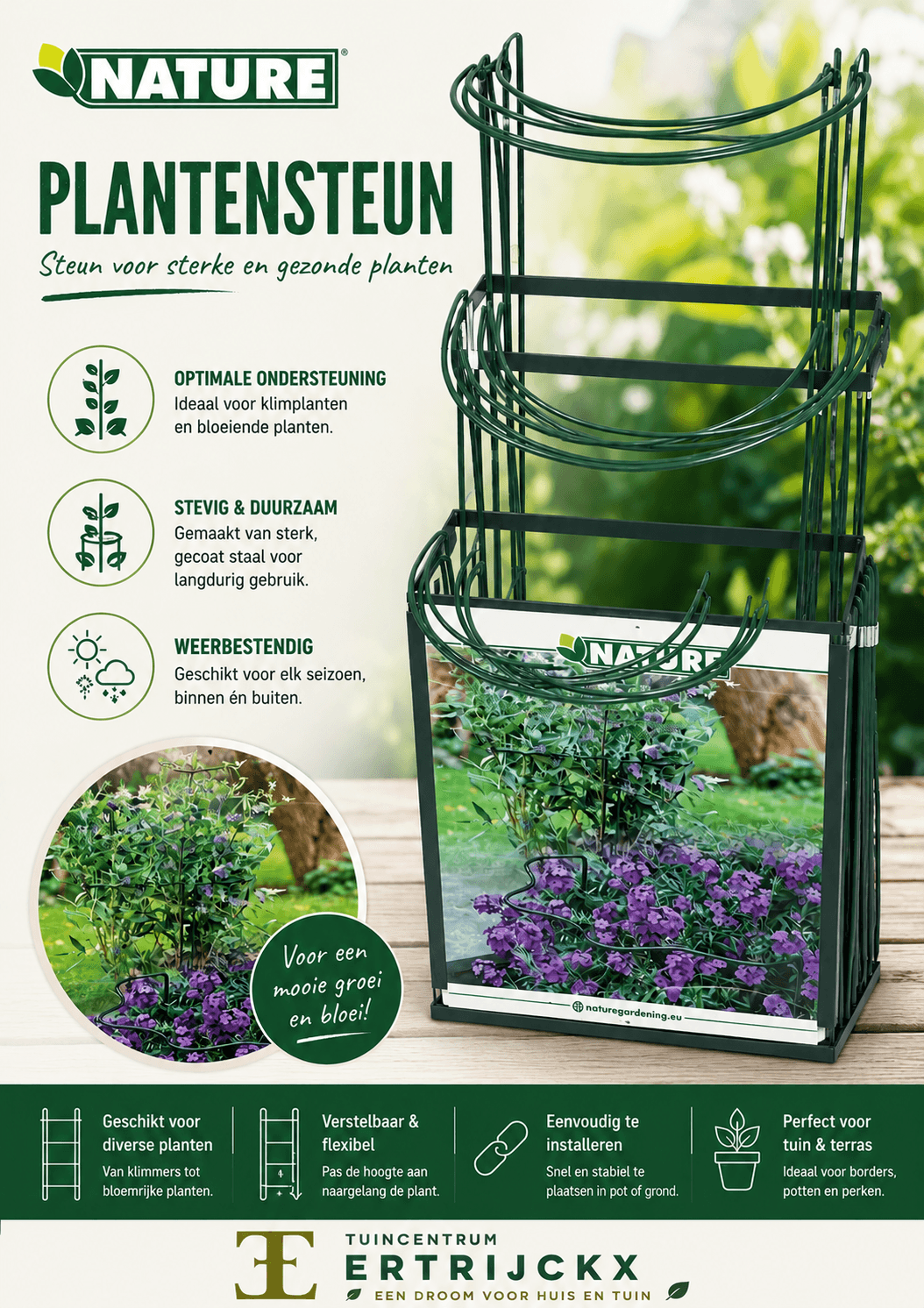 Geef je planten de steun die ze verdienen