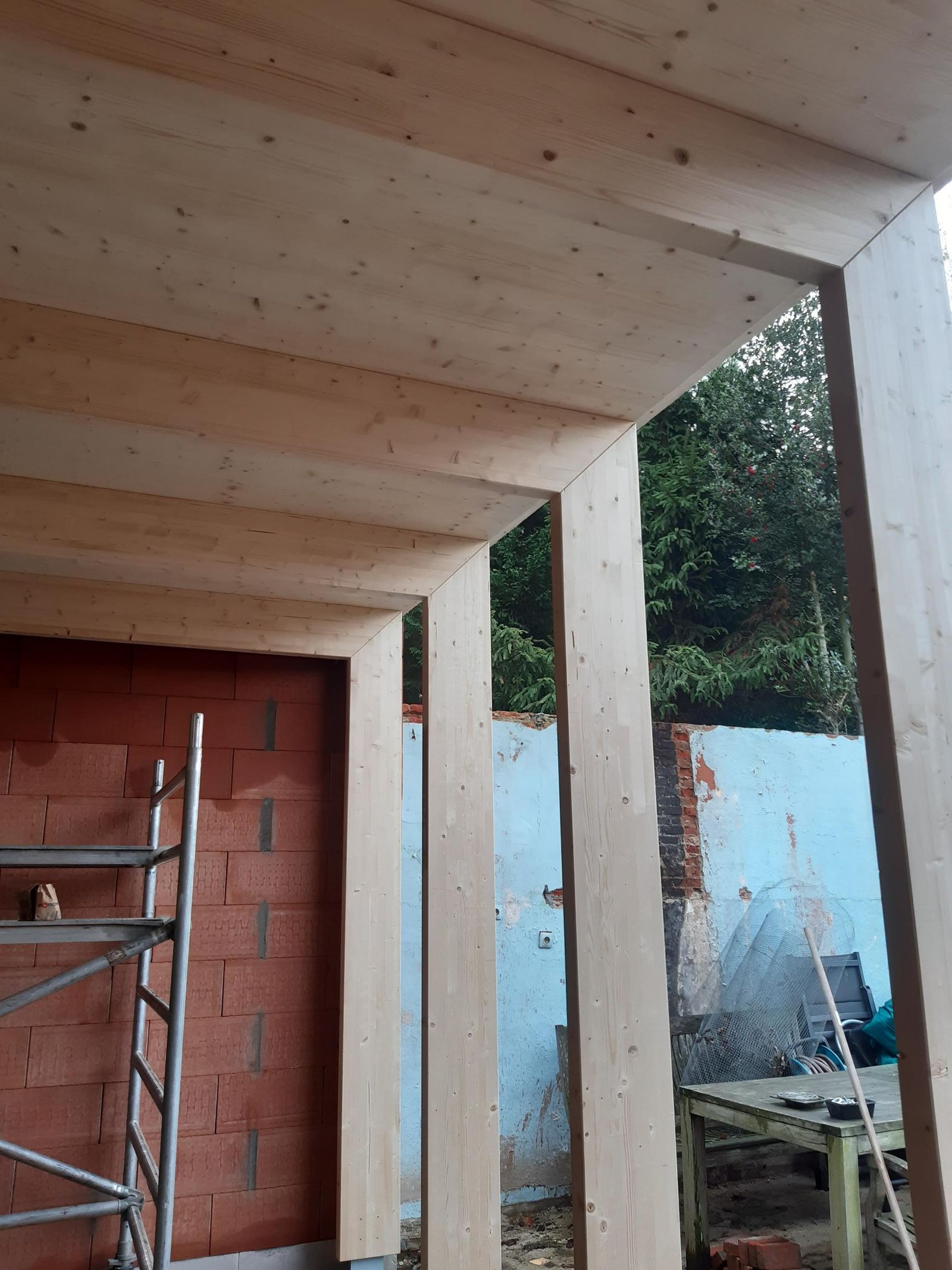 *In opbouw* Uitbreiding met karaktervol zichtrooster