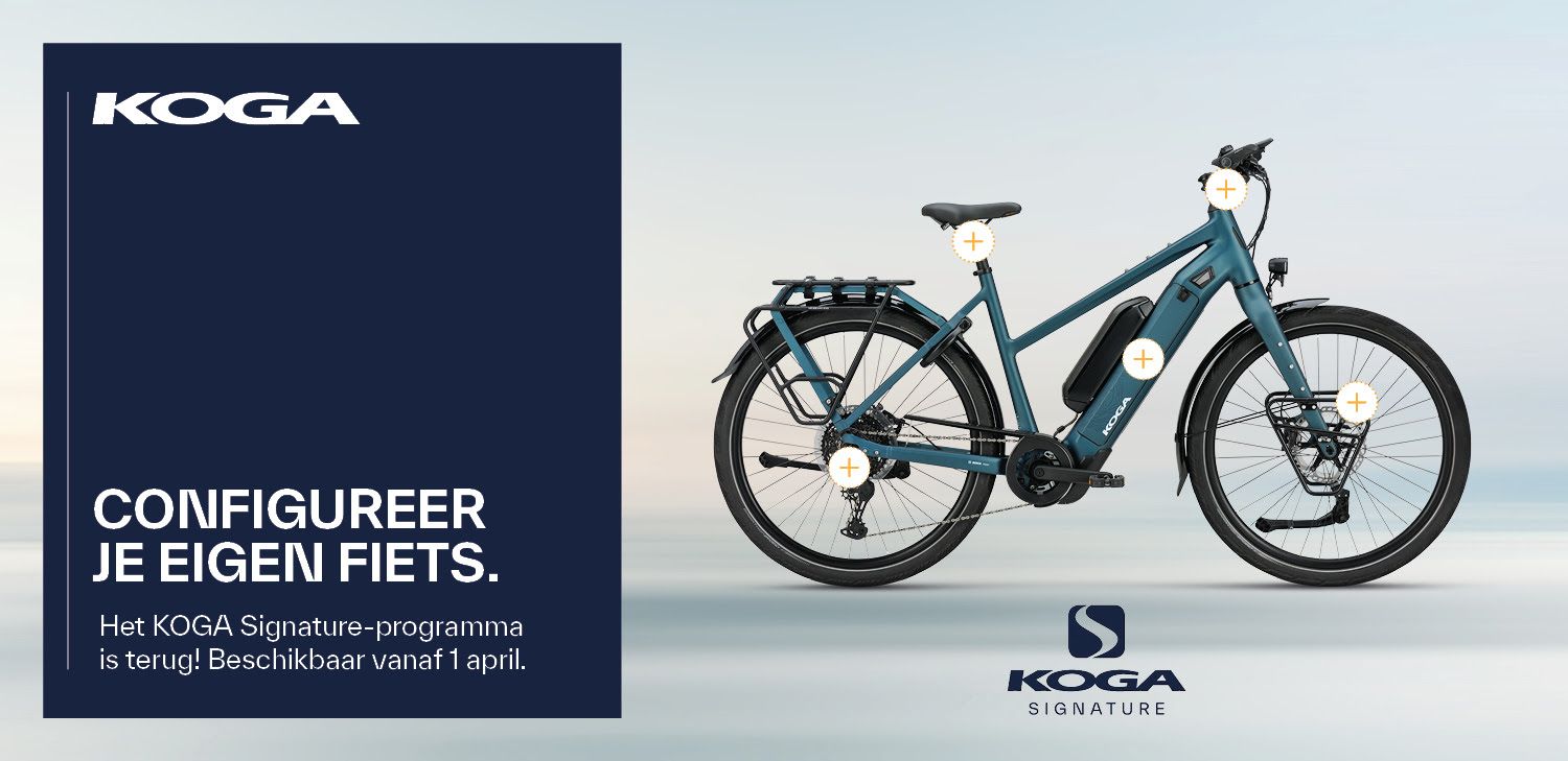 KOGA Signature is terug